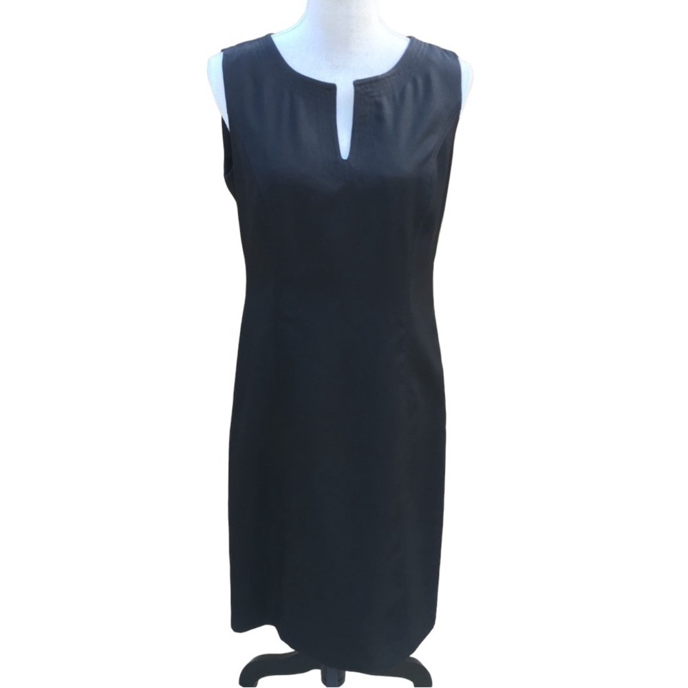 Cynthia Steffe Sleeveless Fully Lined Wool Dress Sz 10 Chic Minimalist Business